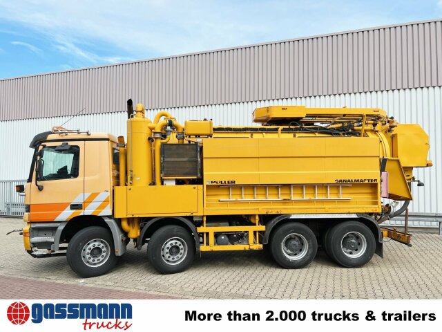 Mercedes-Benz Actros 3243 K 8x4/4, Müller Saug- und - Sopmaskin: bild 3 Mercedes-Benz Actros 3243 K 8x4/4, Müller Saug- und - Sopmaskin: bild 3