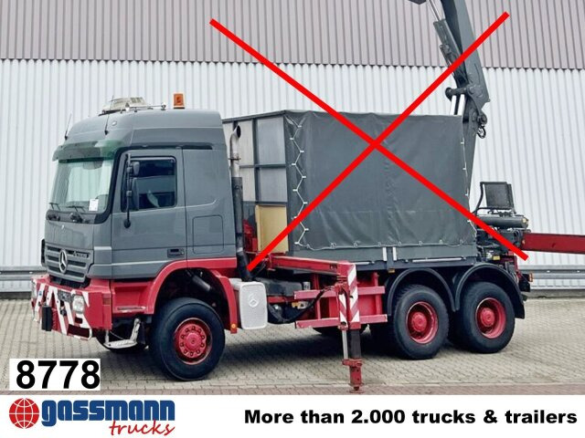 Mercedes-Benz Actros 3346 AK 6x6 - Chassi lastbil: bild 1 Mercedes-Benz Actros 3346 AK 6x6 - Chassi lastbil: bild 1