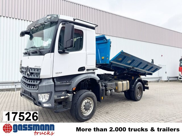Mercedes-Benz Arocs 1833 AK 4x4, Meiller 3-S-Kipper, Bordmatik - Tippbil lastbil: bild 1 Mercedes-Benz Arocs 1833 AK 4x4, Meiller 3-S-Kipper, Bordmatik - Tippbil lastbil: bild 1