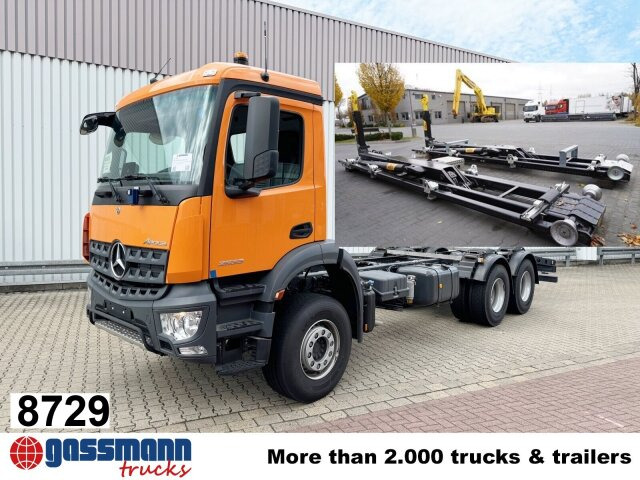 Mercedes-Benz Arocs 2633 6x4, 2x Nebenantrieb - Chassi lastbil: bild 1 Mercedes-Benz Arocs 2633 6x4, 2x Nebenantrieb - Chassi lastbil: bild 1