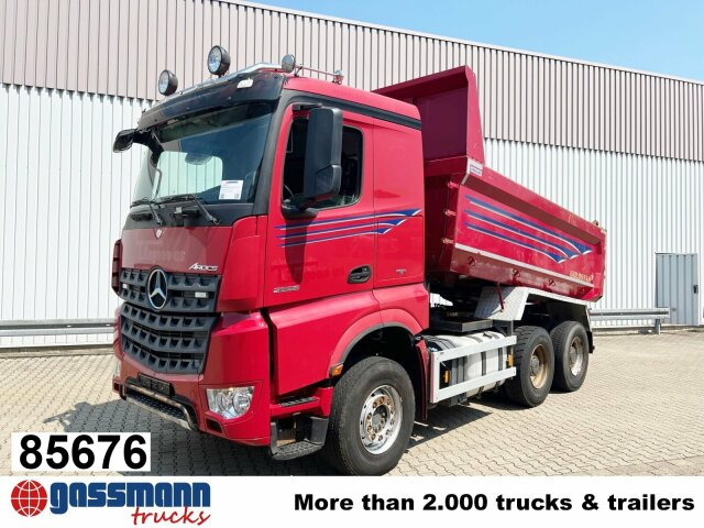 Mercedes-Benz Arocs 2658 K 6x4, Retarder, Stahlmulde ca. - Dumper: bild 1 Mercedes-Benz Arocs 2658 K 6x4, Retarder, Stahlmulde ca. - Dumper: bild 1