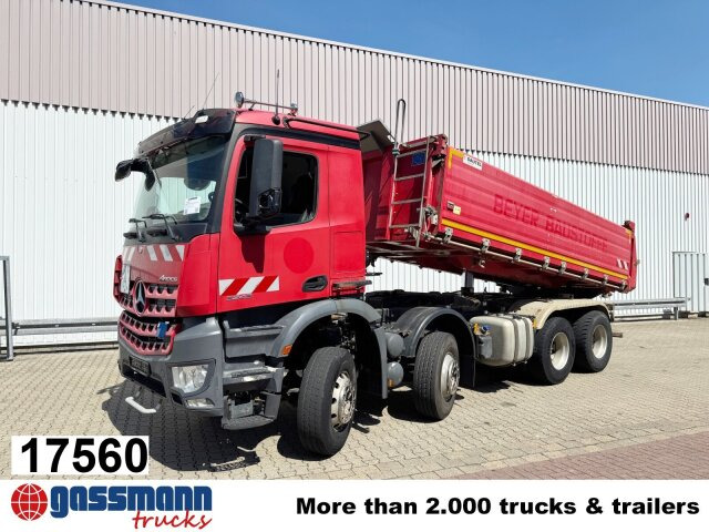 Mercedes-Benz Arocs 3243 K 8x4/4, Alu-Bordwände - Tippbil lastbil: bild 1 Mercedes-Benz Arocs 3243 K 8x4/4, Alu-Bordwände - Tippbil lastbil: bild 1