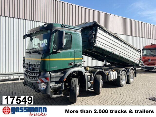 Mercedes-Benz Arocs 3243 K 8x4, Ressenig Thermo Alukipper 3-S - Tippbil lastbil: bild 1 Mercedes-Benz Arocs 3243 K 8x4, Ressenig Thermo Alukipper 3-S - Tippbil lastbil: bild 1