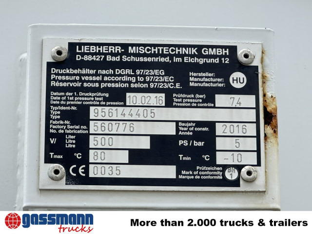 Mercedes-Benz Arocs 3251 8x4/4, Betonmischer Liebherr ca. 9m³ - Betongbil: bild 4 Mercedes-Benz Arocs 3251 8x4/4, Betonmischer Liebherr ca. 9m³ - Betongbil: bild 4