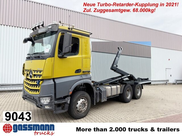 Mercedes-Benz Arocs 3363 K 6x4, Grounder, - Lastväxlare lastbil: bild 1 Mercedes-Benz Arocs 3363 K 6x4, Grounder, - Lastväxlare lastbil: bild 1