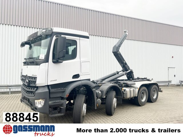 Mercedes-Benz Arocs 4142/48  8x4/4, Grounder, Meiller RS26 - Lastväxlare lastbil: bild 1 Mercedes-Benz Arocs 4142/48  8x4/4, Grounder, Meiller RS26 - Lastväxlare lastbil: bild 1