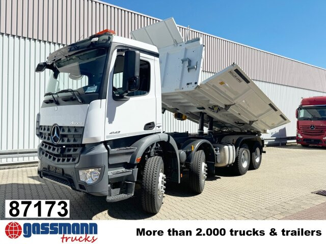 Mercedes-Benz Arocs 4142/48 K 8x4/4, Meiller Bordmatik links - Tippbil lastbil: bild 1 Mercedes-Benz Arocs 4142/48 K 8x4/4, Meiller Bordmatik links - Tippbil lastbil: bild 1