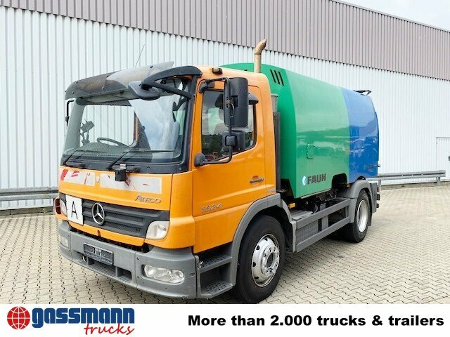 Sopmaskin Mercedes-Benz Atego 1524 L 4x2 Kehrmaschine FAUN Viajet: bild 9