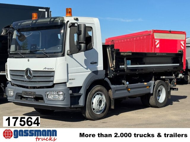Mercedes-Benz Atego 1630 K 4x2, 2x AHK - Tippbil lastbil: bild 1 Mercedes-Benz Atego 1630 K 4x2, 2x AHK - Tippbil lastbil: bild 1