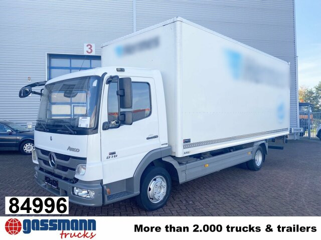 Mercedes-Benz Atego 816 4x2 mit Sörensen LBW - Lastbil med skåp: bild 1 Mercedes-Benz Atego 816 4x2 mit Sörensen LBW - Lastbil med skåp: bild 1