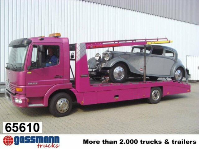 Mercedes-Benz Atego 817L 4x2, Autotransporter, 2x - Biltransportbil lastbil: bild 1 Mercedes-Benz Atego 817L 4x2, Autotransporter, 2x - Biltransportbil lastbil: bild 1