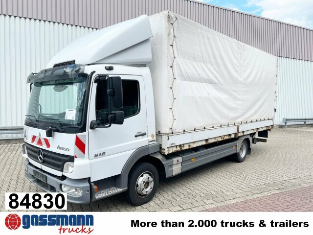Mercedes-Benz Atego 818 L 4x2 mit LBW BÄR - Flakbil: bild 1 Mercedes-Benz Atego 818 L 4x2 mit LBW BÄR - Flakbil: bild 1
