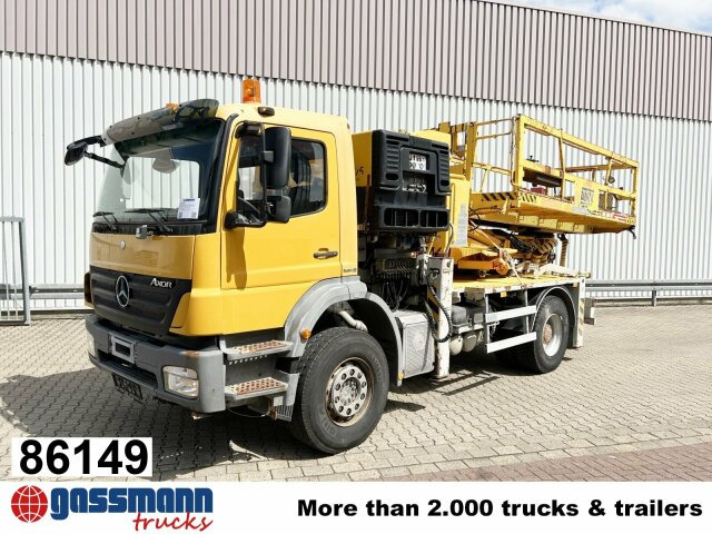 Mercedes-Benz Axor 1824 K 4x2, AMV Hubsteiger + Kompressor, - Billift: bild 1 Mercedes-Benz Axor 1824 K 4x2, AMV Hubsteiger + Kompressor, - Billift: bild 1