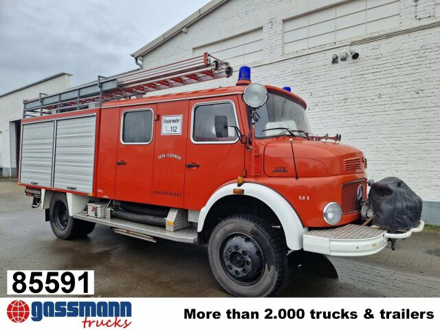Mercedes-Benz LAF 1113 B 4x4 Doka, LF 16 TS - Släck/ Räddningsvagn: bild 1 Mercedes-Benz LAF 1113 B 4x4 Doka, LF 16 TS - Släck/ Räddningsvagn: bild 1