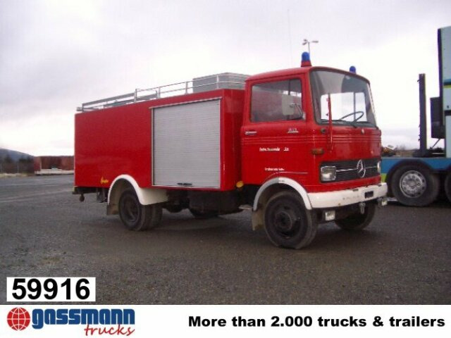 Mercedes-Benz LP 813 4x2 Löschfahrzeug mit Wasserbehälter - Släck/ Räddningsvagn: bild 1 Mercedes-Benz LP 813 4x2 Löschfahrzeug mit Wasserbehälter - Släck/ Räddningsvagn: bild 1