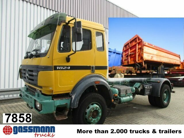 Mercedes-Benz SK 1824 AK 4x4 - Tippbil lastbil: bild 1 Mercedes-Benz SK 1824 AK 4x4 - Tippbil lastbil: bild 1