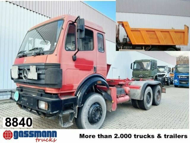 Mercedes-Benz SK II 25/2634 K 6x4, Stahlmulde ca. 13m³ - Tippbil lastbil: bild 1 Mercedes-Benz SK II 25/2634 K 6x4, Stahlmulde ca. 13m³ - Tippbil lastbil: bild 1