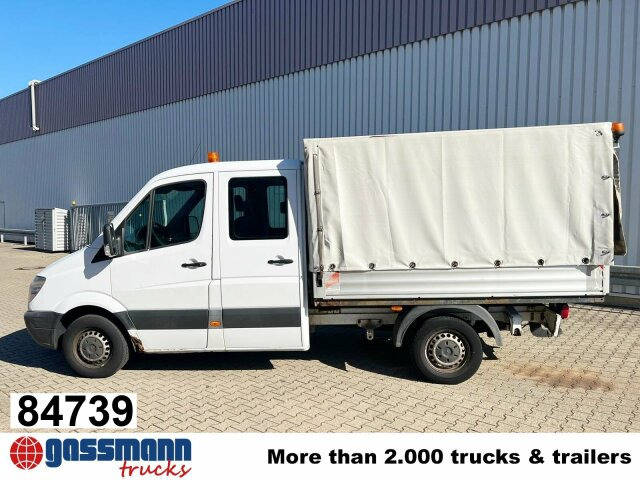 Mercedes-Benz Sprinter 209 CDI 4x2 Doka - Transportbil med flak, Dubbelhytt transportbil: bild 1 Mercedes-Benz Sprinter 209 CDI 4x2 Doka - Transportbil med flak, Dubbelhytt transportbil: bild 1