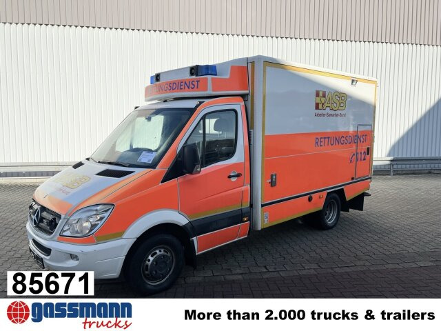 Mercedes-Benz Sprinter 516 CDI 4x2, Rettungswagen, Retarder - Skåpbil: bild 1 Mercedes-Benz Sprinter 516 CDI 4x2, Rettungswagen, Retarder - Skåpbil: bild 1