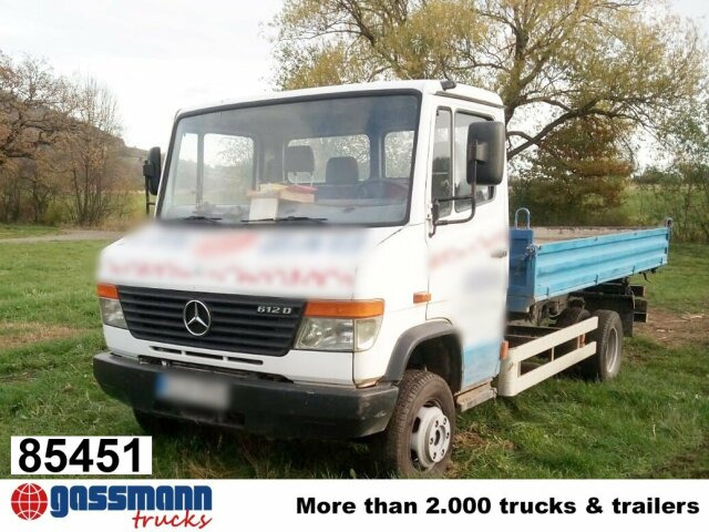 Mercedes-Benz Vario 612 DK 4x2, Kipper-Meiller - Transportbil med tippflak: bild 1 Mercedes-Benz Vario 612 DK 4x2, Kipper-Meiller - Transportbil med tippflak: bild 1