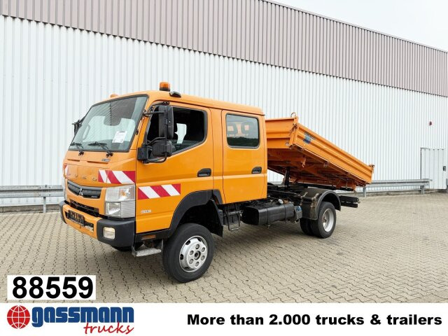 Mitsubishi Fuso 6C18D 4x4 Doka - Tippbil lastbil: bild 1 Mitsubishi Fuso 6C18D 4x4 Doka - Tippbil lastbil: bild 1