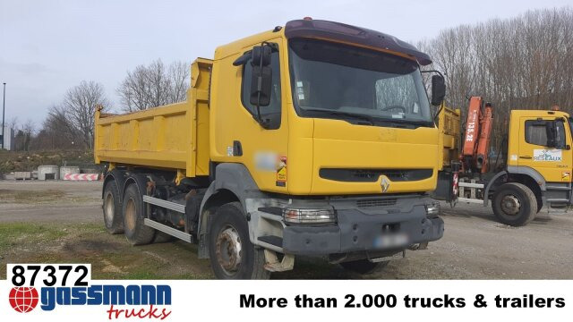 Renault Kerax 380.26 6x4, Bordmatik links - Tippbil lastbil: bild 1 Renault Kerax 380.26 6x4, Bordmatik links - Tippbil lastbil: bild 1