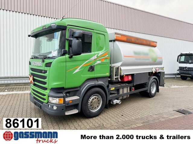 Scania R450 4x2, Retarder, ADR, Rohr Tank, ca. 14400l - Tankbil: bild 1 Scania R450 4x2, Retarder, ADR, Rohr Tank, ca. 14400l - Tankbil: bild 1
