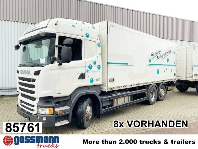 Scania R450 LB 6x2-4 Getränkekoffer, Retarder, - Lastbil med skåp: bild 1 Scania R450 LB 6x2-4 Getränkekoffer, Retarder, - Lastbil med skåp: bild 1