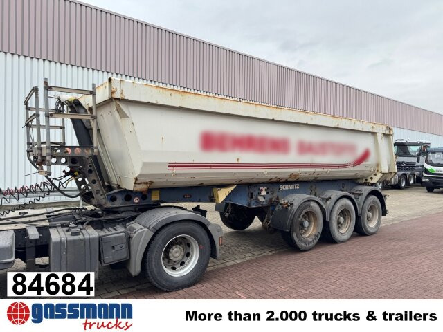 Schmitz Cargobull SKI 24 SL 7.2, Stahlmulde ca. 24m³, Liftachse - Tippbil semitrailer: bild 1 Schmitz Cargobull SKI 24 SL 7.2, Stahlmulde ca. 24m³, Liftachse - Tippbil semitrailer: bild 1