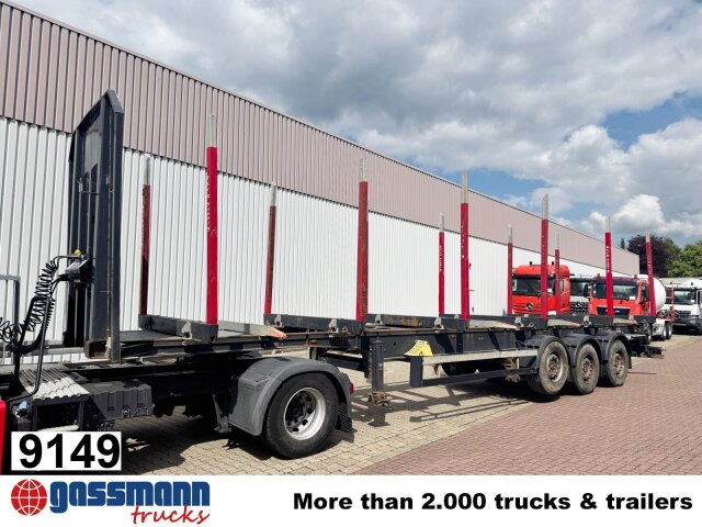 Schwarzmüller 3-Achs Holzauflieger, Liftachse, MEHRFACH - Timmertrailer: bild 1 Schwarzmüller 3-Achs Holzauflieger, Liftachse, MEHRFACH - Timmertrailer: bild 1