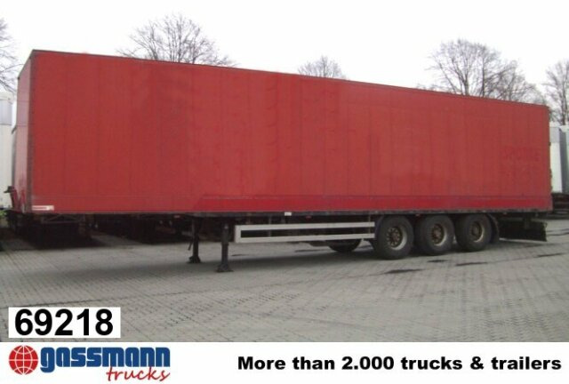 Sommer Sommer Kleiderkofferauflieger, 90 cbm - Skåp semitrailer: bild 1 Sommer Sommer Kleiderkofferauflieger, 90 cbm - Skåp semitrailer: bild 1