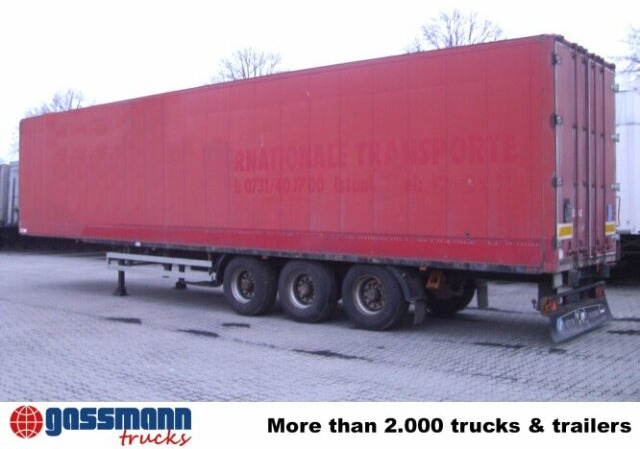 Sommer Sommer Kleiderkofferauflieger, 90 cbm - Skåp semitrailer: bild 2 Sommer Sommer Kleiderkofferauflieger, 90 cbm - Skåp semitrailer: bild 2