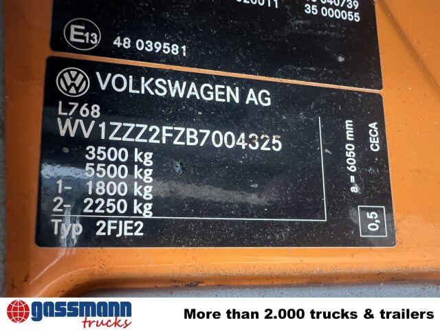 Volkswagen Crafter 2.5 TDI 4x2 Doka, Meiller Kipper - Tippbil lastbil: bild 2 Volkswagen Crafter 2.5 TDI 4x2 Doka, Meiller Kipper - Tippbil lastbil: bild 2