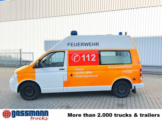Volkswagen T5 2.5 TDI 4x2, Krankenwagen - Ambulans: bild 4 Volkswagen T5 2.5 TDI 4x2, Krankenwagen - Ambulans: bild 4