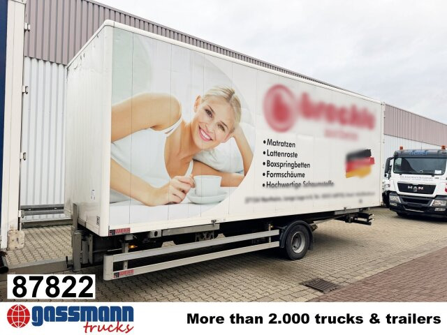 WEKA ZAA-WA-7.75-1X10, Verzinkt - Containersläp/ Växelflaksläp: bild 1 WEKA ZAA-WA-7.75-1X10, Verzinkt - Containersläp/ Växelflaksläp: bild 1