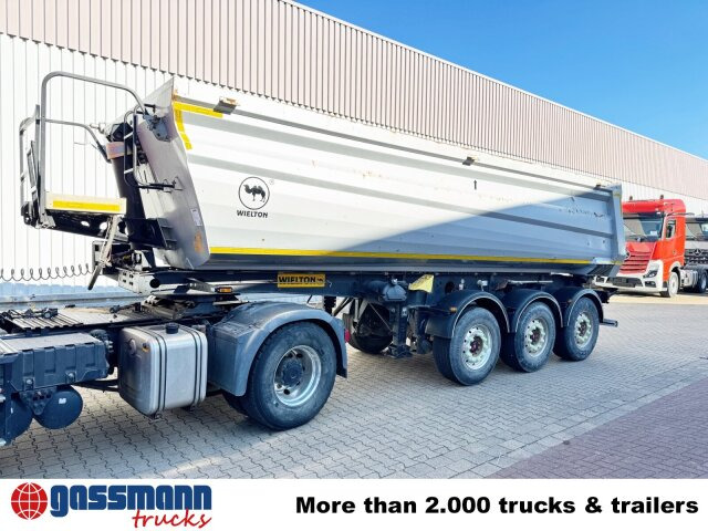 Wielton NW-3, Liftachse, Stahlmulde ca. 26m³ - Tippbil semitrailer: bild 3 Wielton NW-3, Liftachse, Stahlmulde ca. 26m³ - Tippbil semitrailer: bild 3