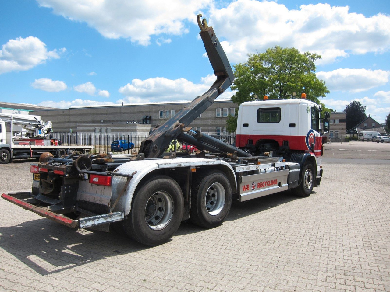 Scania P410 CB6X2 HSA Hyva 22T Haken E6 Liftachse - Lastväxlare lastbil: bild 3 Scania P410 CB6X2 HSA Hyva 22T Haken E6 Liftachse - Lastväxlare lastbil: bild 3