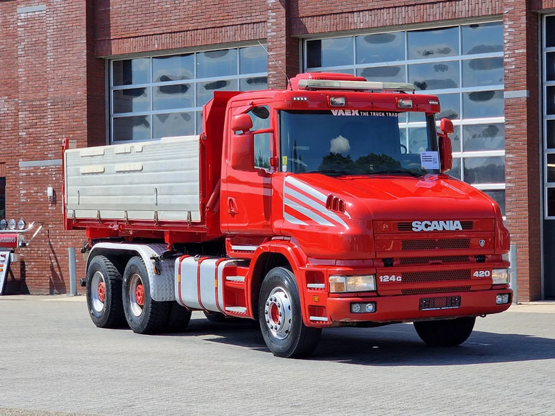 Scania T124-420 6x4 - Tipper - Retarder - Full steel - HUB Reduction - Manual gearbox - Tippbil lastbil: bild 3 Scania T124-420 6x4 - Tipper - Retarder - Full steel - HUB Reduction - Manual gearbox - Tippbil lastbil: bild 3