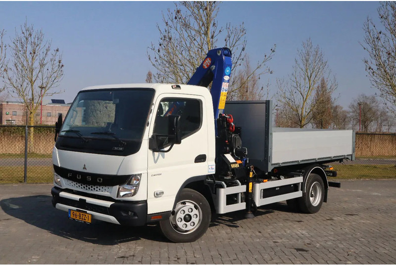 FUSO Canter 7C18 | 4X2 | 3-WAY TIPPER | PM 6.5 KRAN /CRANE - Transportbil med tippflak: bild 2 FUSO Canter 7C18 | 4X2 | 3-WAY TIPPER | PM 6.5 KRAN /CRANE - Transportbil med tippflak: bild 2