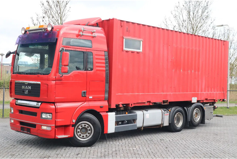 MAN TGA 26.480 | 6X2 | RETARDER | BDF | MOBILE WORKSHOP - Containerbil/ Växelflak lastbil: bild 1 MAN TGA 26.480 | 6X2 | RETARDER | BDF | MOBILE WORKSHOP - Containerbil/ Växelflak lastbil: bild 1