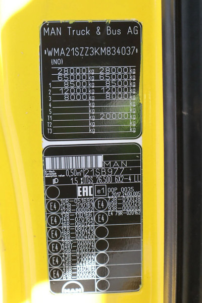 Kranbil MAN TGS 26.500 | 6X2*4 | HMF 2820 K6 | KRAN / CRANE: bild 20