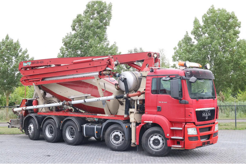 MAN TGS 50.440 | 10X4*6 | SARAKA 28 METER | 8M3 MIXER - Betongpump: bild 4 MAN TGS 50.440 | 10X4*6 | SARAKA 28 METER | 8M3 MIXER - Betongpump: bild 4