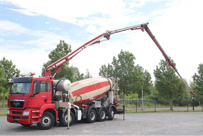 MAN TGS 50.440 | 10X4*6 | SARAKA 28 METER | 8M3 MIXER - Betongpump: bild 1 MAN TGS 50.440 | 10X4*6 | SARAKA 28 METER | 8M3 MIXER - Betongpump: bild 1