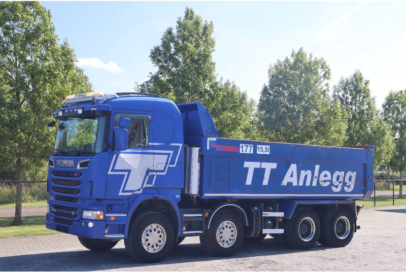 Scania R500 V8 | 8X4 | RETARDER | BIG AXLES | FULL STEEL | EURO 5 - Tippbil lastbil: bild 3 Scania R500 V8 | 8X4 | RETARDER | BIG AXLES | FULL STEEL | EURO 5 - Tippbil lastbil: bild 3