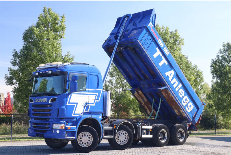 Scania R500 V8 | 8X4 | RETARDER | BIG AXLES | FULL STEEL | EURO 5 - Tippbil lastbil: bild 1 Scania R500 V8 | 8X4 | RETARDER | BIG AXLES | FULL STEEL | EURO 5 - Tippbil lastbil: bild 1