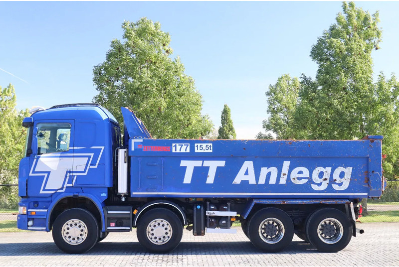 Scania R500 V8 | 8X4 | RETARDER | BIG AXLES | FULL STEEL | EURO 5 - Tippbil lastbil: bild 4 Scania R500 V8 | 8X4 | RETARDER | BIG AXLES | FULL STEEL | EURO 5 - Tippbil lastbil: bild 4