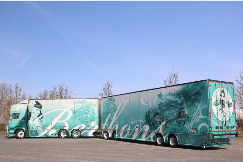 Scania R560 V8 R560 | BERTHONS HOT ROD | CUSTOM SPECIAL TRUCK - Skåp semitrailer: bild 4 Scania R560 V8 R560 | BERTHONS HOT ROD | CUSTOM SPECIAL TRUCK - Skåp semitrailer: bild 4