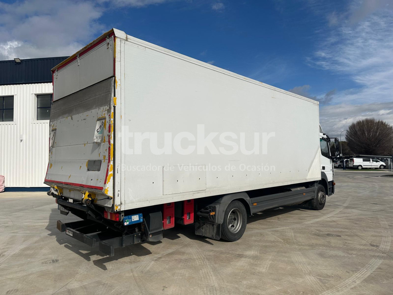 MERCEDES ATEGO - Lastbil med skåp: bild 5 MERCEDES ATEGO - Lastbil med skåp: bild 5