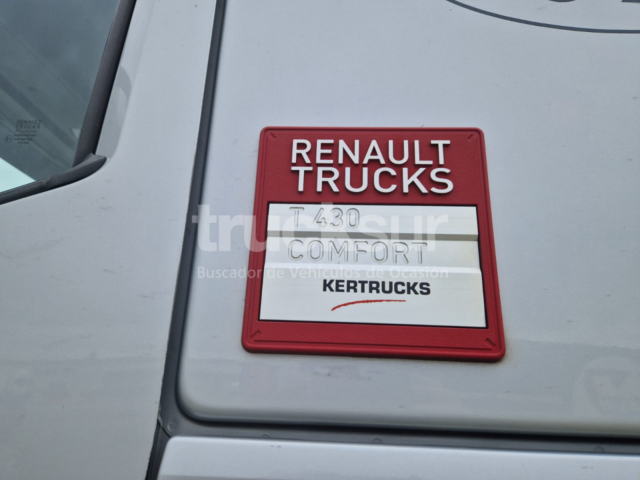 Containerbil/ Växelflak lastbil RENAULT T430: bild 6