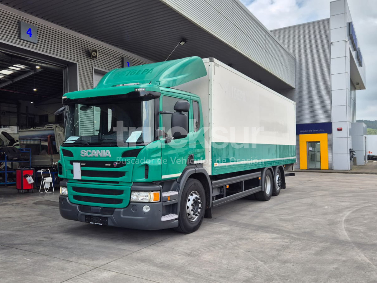SCANIA P320.26 ejes 6x2*4 - Kapellbil: bild 1 SCANIA P320.26 ejes 6x2*4 - Kapellbil: bild 1